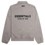 Fleece Polo - Heather Gray