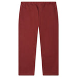 Fleece Relaxed Sweatpant - Crimson