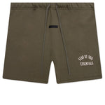 Fleece Soccer Short - Military