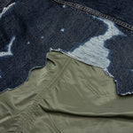 Flight Jacket Layered Denim - Indigo