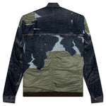 Flight Jacket Layered Denim - Indigo