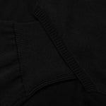 Floral Logo Hoodie - Black