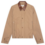 Twill Jacket - Khaki Beige