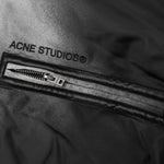 Ocari Nylon Bomber Jacket - Faded Black