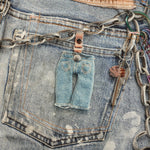 Loose Fit Trousers 1981M Fn-Mn-Trou001020 - Mid Blue