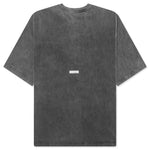 Garment Dyed Crew Neck T-Shirt Fn-Ux-Tshi000018 - Faded Black