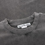 Garment Dyed Crew Neck T-Shirt Fn-Ux-Tshi000018 - Faded Black