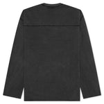 Football Crew Pigment Dyed - Washed Black