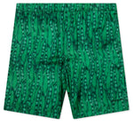 Formal Elasticated Shorts - Green