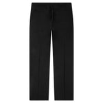 Slim Fit Formal Wool and Mohair Pants - Black