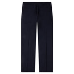 Slim Fit Formal Wool and Mohair Pants - Night Blue