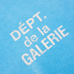 French L/S Tee - Cyan