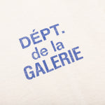 French S/S Tee - Cream/Blue
