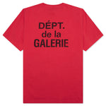 French S/S Tee - Red