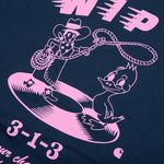 Friendship S/S T-Shirt - Air Force Blue/Light Pink