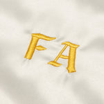 Angel Burn Baseball Jacket - Silver