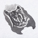 Cat Mask Hoodie - Heather Grey