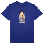 Devil Horseback Tee - Cobalt