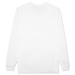 Face Embrace L/S Tee - White