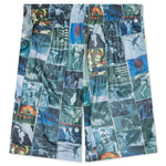 Frogman Collage Jersey Short - All Over Print