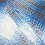 Full Zip Flannel - Blue