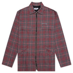 Full Zip Flannel - Red