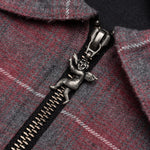 Full Zip Flannel - Red