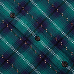 Good Fellow L/S Plaid Button Down Shirt - Navy/Green