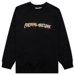 Gum Stamp Crewneck - Black