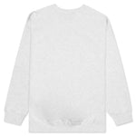 Gum Stamp Crewneck - Heather Grey