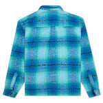Heavy Flannel Overshirt - Blue/Green