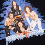Heavy Metal 3/4 Sleeve Tee - White/Black