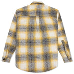 Heavy Oversized Flannel - Yellow/Grey