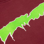 Outline Logo Crewneck - Maroon