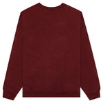 Outline Logo Crewneck - Maroon