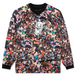 Party Cup L/S Reversible Jersey - Black/A.O.P.