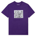 Perspective Statue Tee - Purple