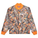 Quilted Camo Puffer - Orange Camo