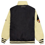 Reversible Varsity Puffer - Black/Cream
