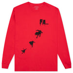Runaway L/S Tee - Sport Scarlet