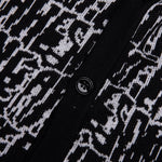 Stretched Stamp Cardigan - Black