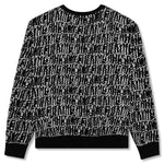 Stretched Stamp Cardigan - Black