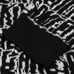 Stretched Stamp Cardigan - Black