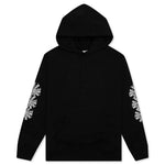 Three Spiral Hoodie - Black