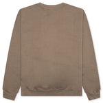 Future Visions Crew Neck Sweatshirt - Stone Grey