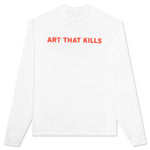 Art That Kills L/S Tee - White