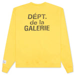 Art That Kills Rev Crewneck - Yellow