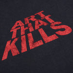 Art That Kills Stack Logo Tee - Washed Black