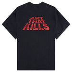 Art That Kills Stack Logo Tee - Washed Black