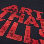 Art That Kills Stack Logo Tee - Washed Black